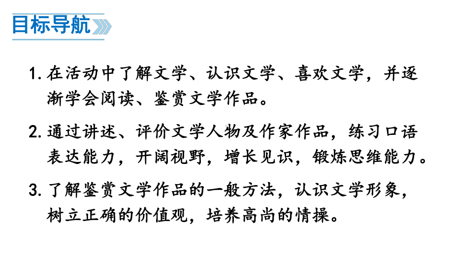 （人教部编版）七年级上语文《综合性学习 文学部落》优质课堂教学PPT课件.pptx_第3页