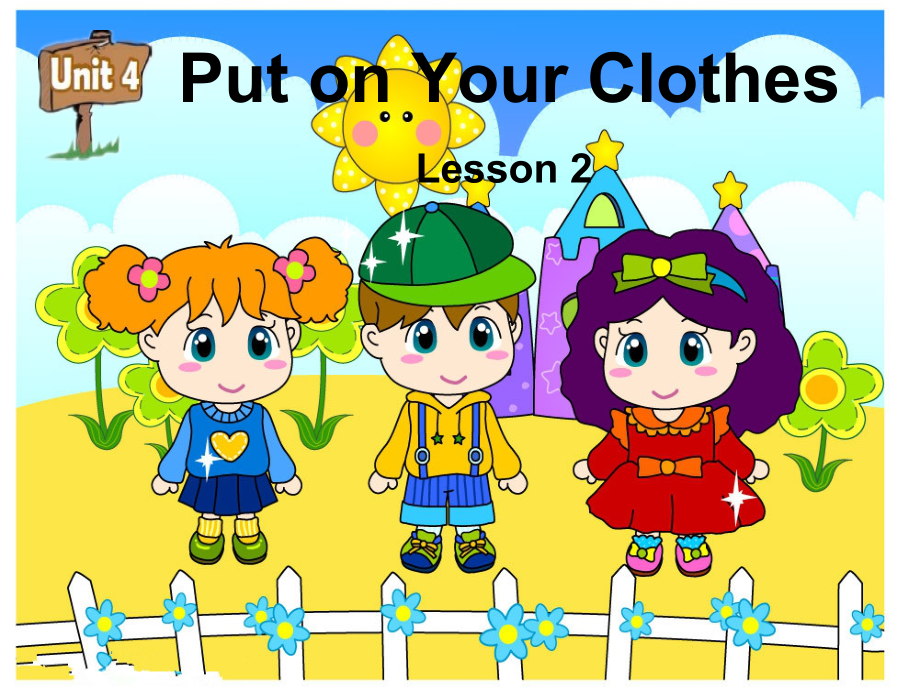 重庆大学版三年级下册Unit 4 Put on Your Clothes-Lesson 2-ppt课件-(含教案)--(编号：10038).zip