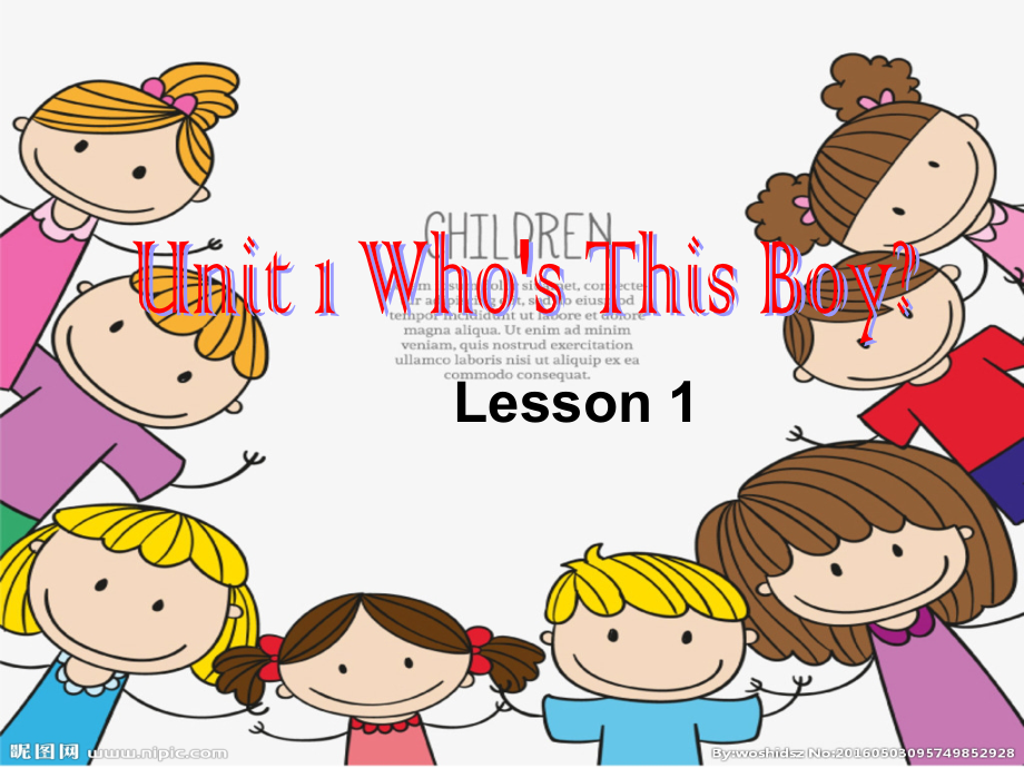 重庆大学版三年级下册Unit 1 Who's This Boy -Lesson 1-ppt课件-(含教案+视频)--(编号：c0360).zip