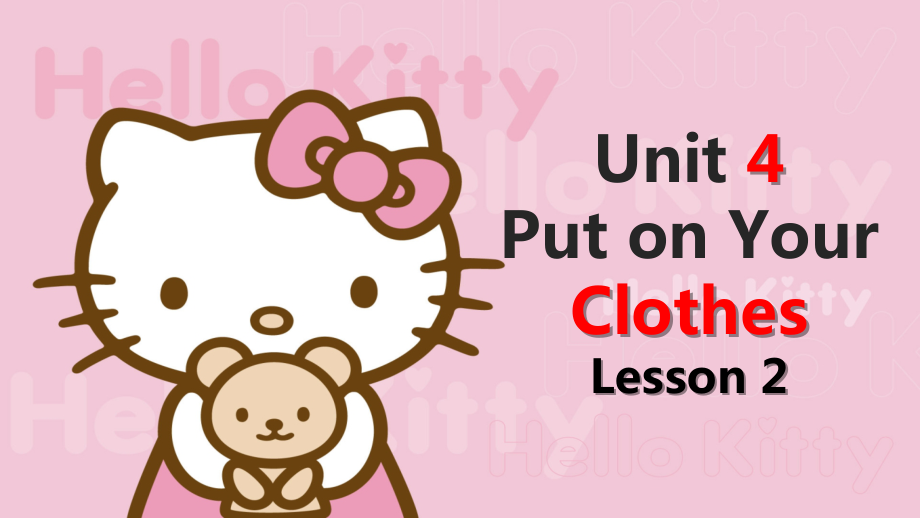 重庆大学版三年级下册Unit 4 Put on Your Clothes-Lesson 2-ppt课件-(含教案)--(编号：30222).zip