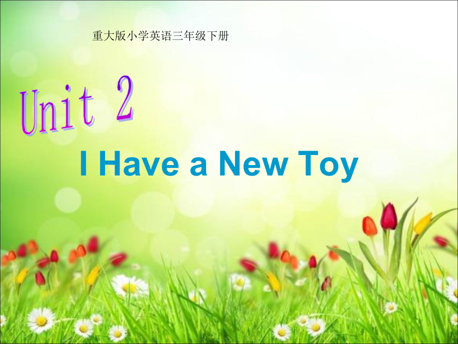 重庆大学版三年级下册Unit 2 I Have a New Toy-Lesson 1-ppt课件-(含教案)--(编号：010e9).zip