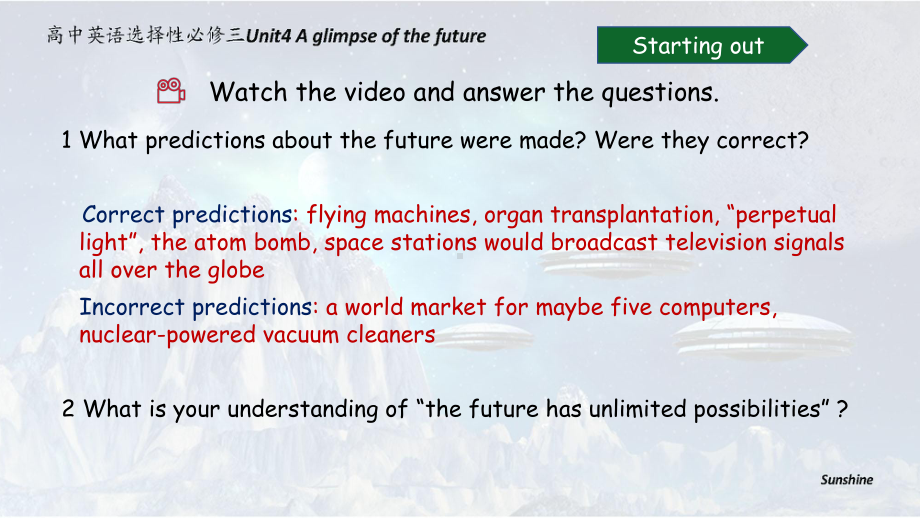 （2019新教材）外研版高中英语必修三Unit4 A glimpse of the futurestarting out and Understanding ideas Artificial intelligenceppt课件.pptx_第3页