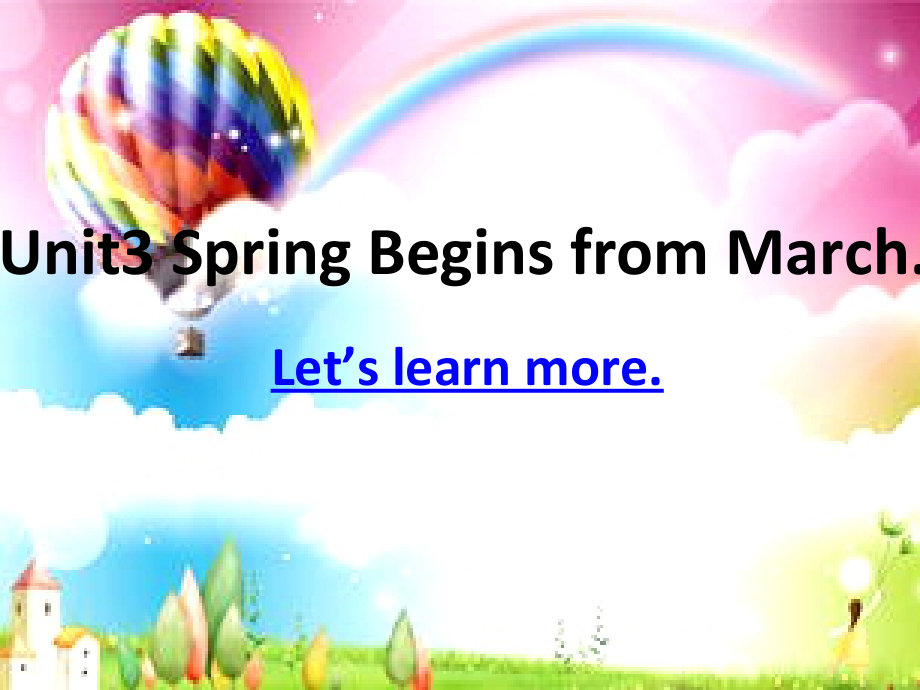 陕旅版五年级下册英语Unit 3 Spring Begins From March-Part B-ppt课件-(含教案)-公开课-(编号：10eef).zip