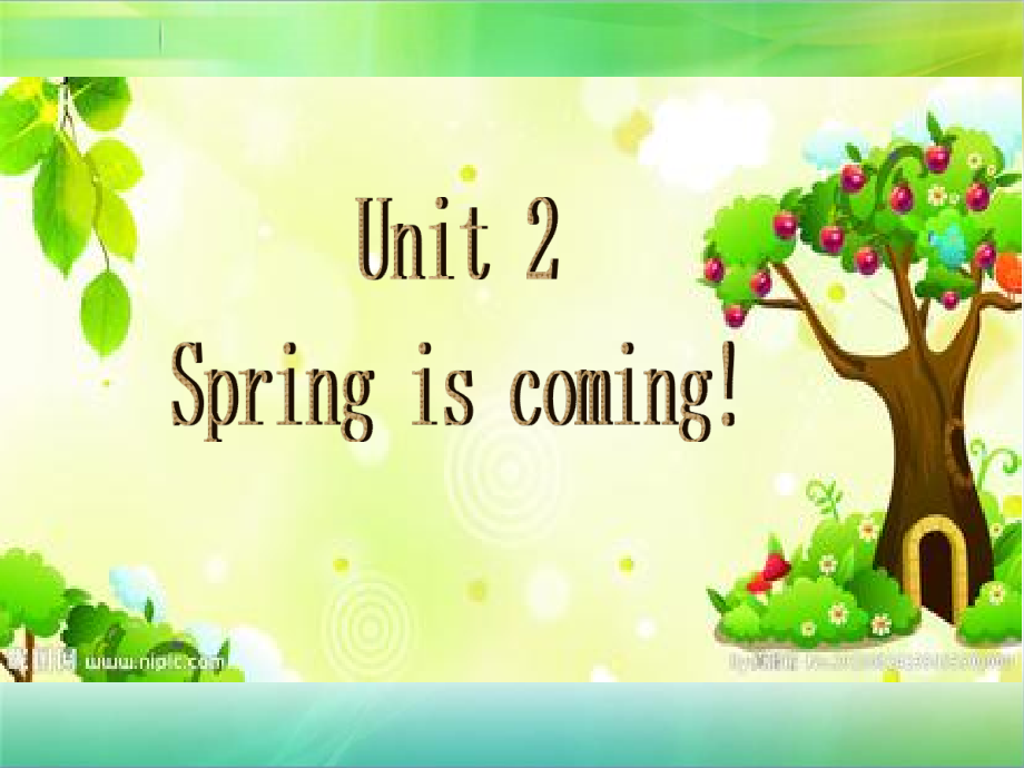 陕旅版五年级下册英语Unit 2 Spring Is Coming!-Unit 2 Spring Is Coming!（通用）-ppt课件-(含教案+素材)-公开课-(编号：001ab).zip