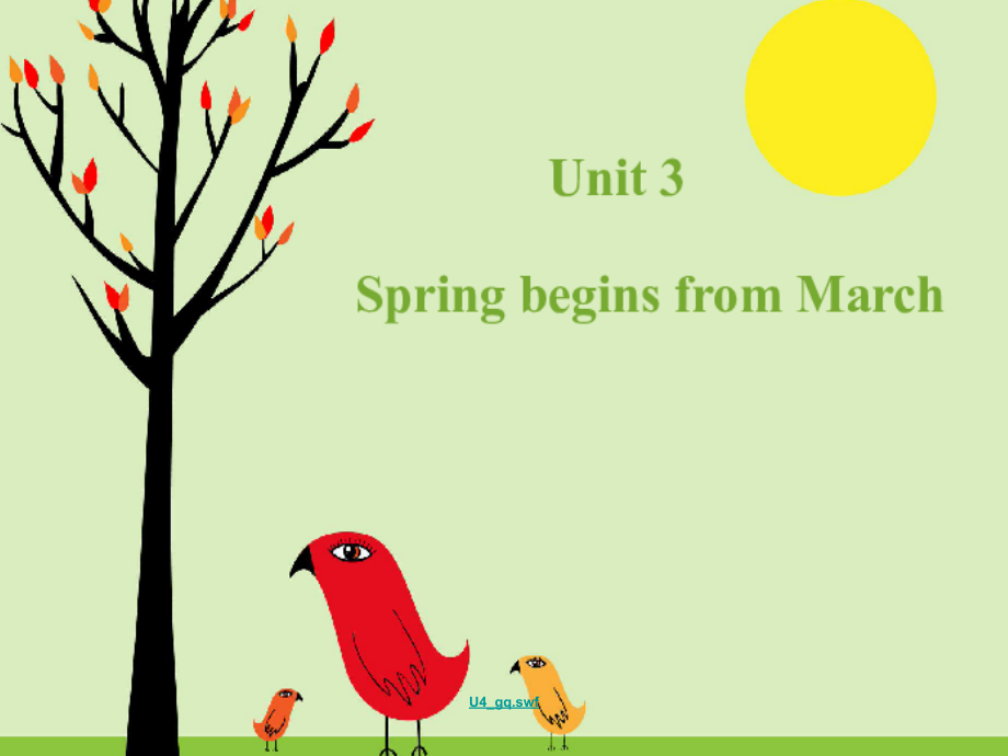 陕旅版五年级下册英语Unit 3 Spring Begins From March-Part B-ppt课件-(含教案+素材)-公开课-(编号：61d72).zip