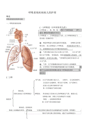 内科护理学笔记(呼吸系统).pptx