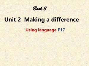 （2019新教材）外研版高中英语必修三Unit 2 grammarppt课件.ppt