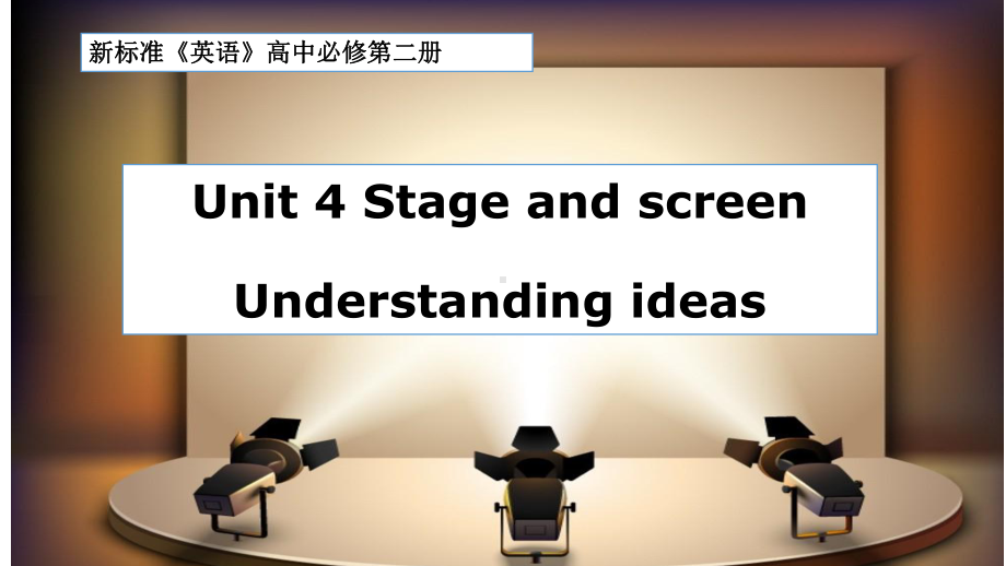 （2019新教材）外研版高中英语必修二Unit4 Stage and screen Understanding ideas课件ppt.pptx_第3页