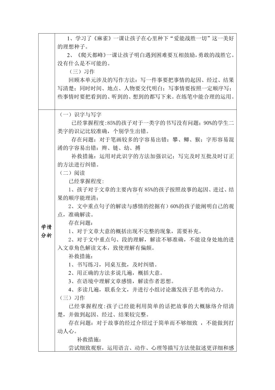 统编版南京四年级语文上册第五单元复习课教案.doc_第2页