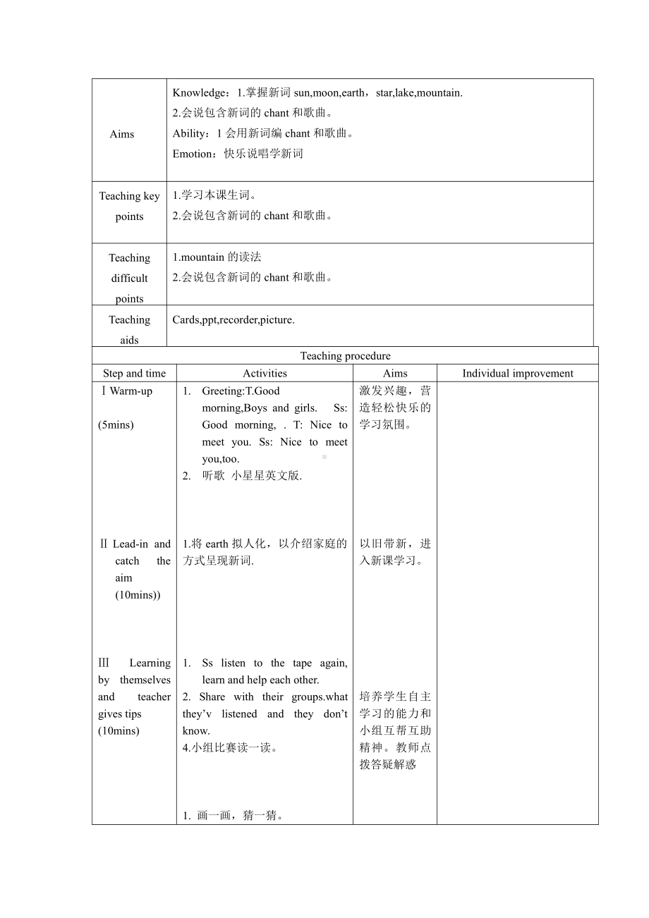 重庆大学版六年级下册Unit 4 The Water Journey-Lesson 1-教案、教学设计--(配套课件编号：c39dd).doc_第1页