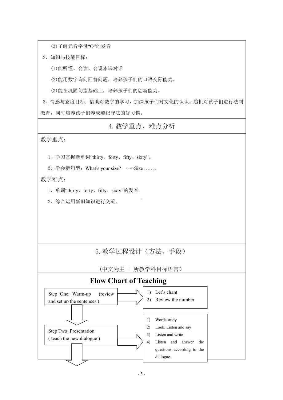 重庆大学版四年级下册Unit 4 Whose Cap Is This -Lesson 2-教案、教学设计--(配套课件编号：b07b8).doc_第3页