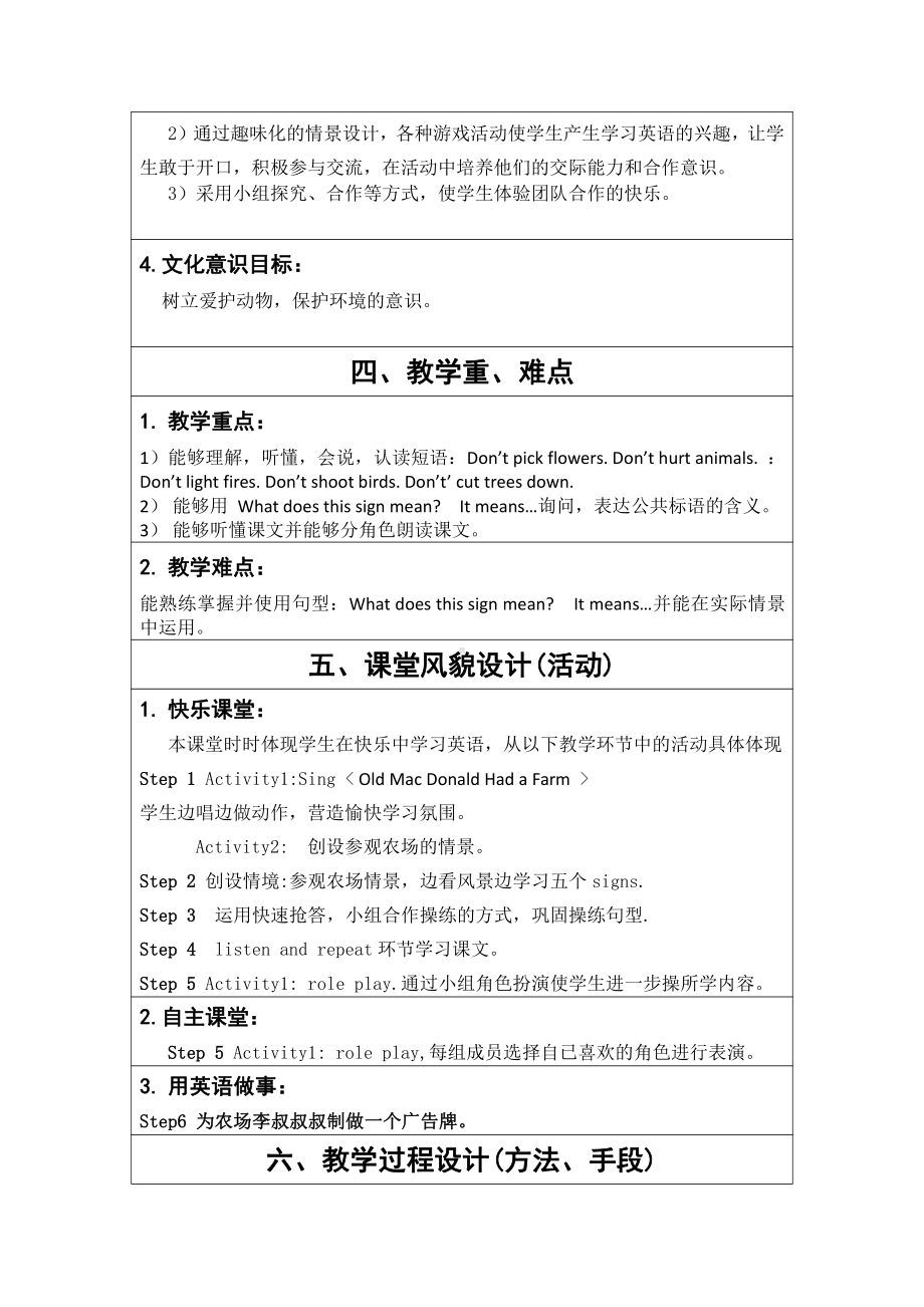 重庆大学版六年级下册Unit 3 Public Rules-Lesson 1-教案、教学设计--(配套课件编号：7039f).doc_第2页