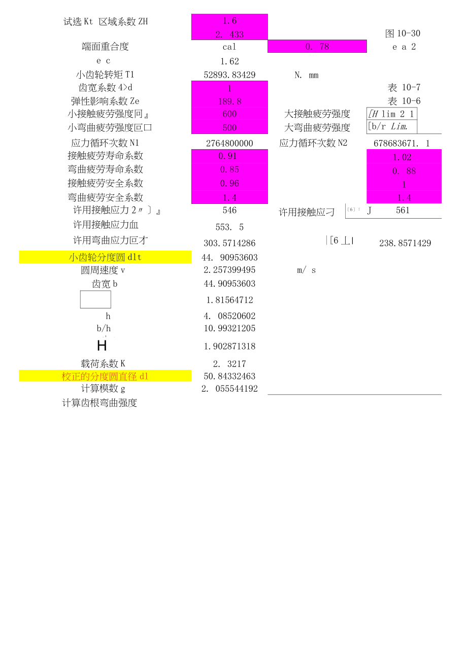 二级齿轮减速器数据计算软件.docx_第3页