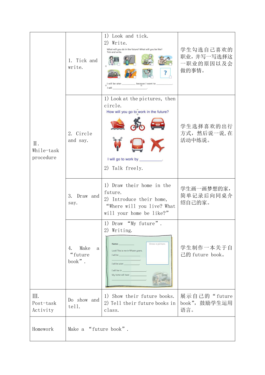 沪教版（三起）五年级下册Module 1 Changes and differences-Project 1-教案、教学设计--(配套课件编号：700a8).docx_第2页