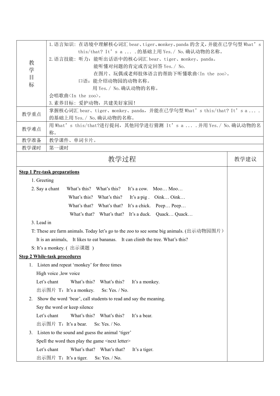 沪教版（三起）四年级下册Module 1 Using my five senses-Revision 1-教案、教学设计-公开课-(配套课件编号：72dba).doc_第1页