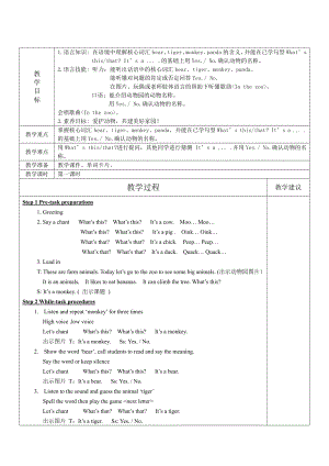 沪教版（三起）四年级下册Module 1 Using my five senses-Revision 1-教案、教学设计-公开课-(配套课件编号：72dba).doc