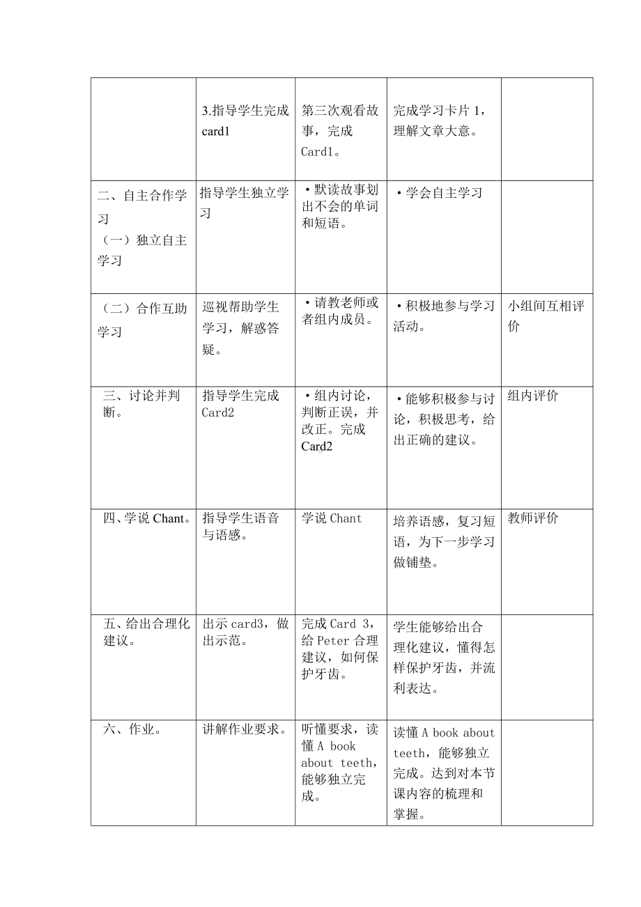 沪教版（三起）五年级下册Module 3 Things we do-Revision 3-教案、教学设计-市级优课-(配套课件编号：71d9d).doc_第2页