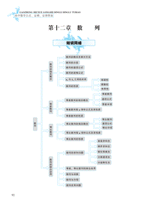 第12章 数列-高中数学公式、定理、定律图表（必修 选修）.pdf