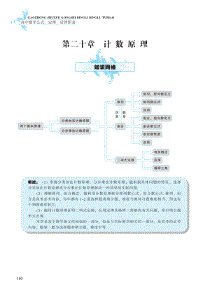 第20章 计数原理-高中数学公式、定理、定律图表（必修+选修）.pdf