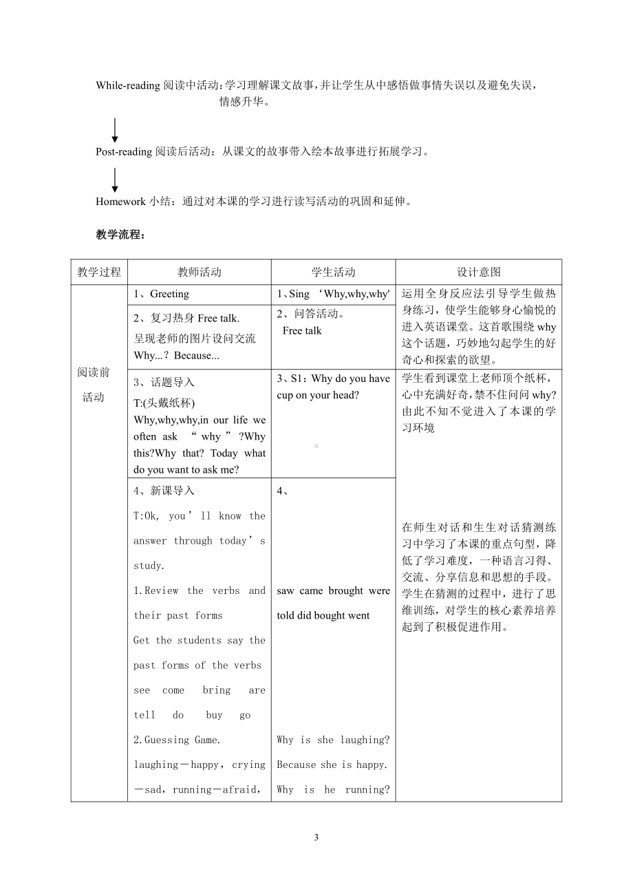 外研版（三起）六年级下册Module 8-Unit 1 Why do you have cups on your heads -教案、教学设计-市级优课-(配套课件编号：40242).doc_第3页