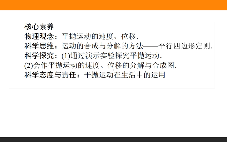 （2021新人教版）高中物理必修第二册5.4.抛体运动的规律ppt课件.ppt_第3页