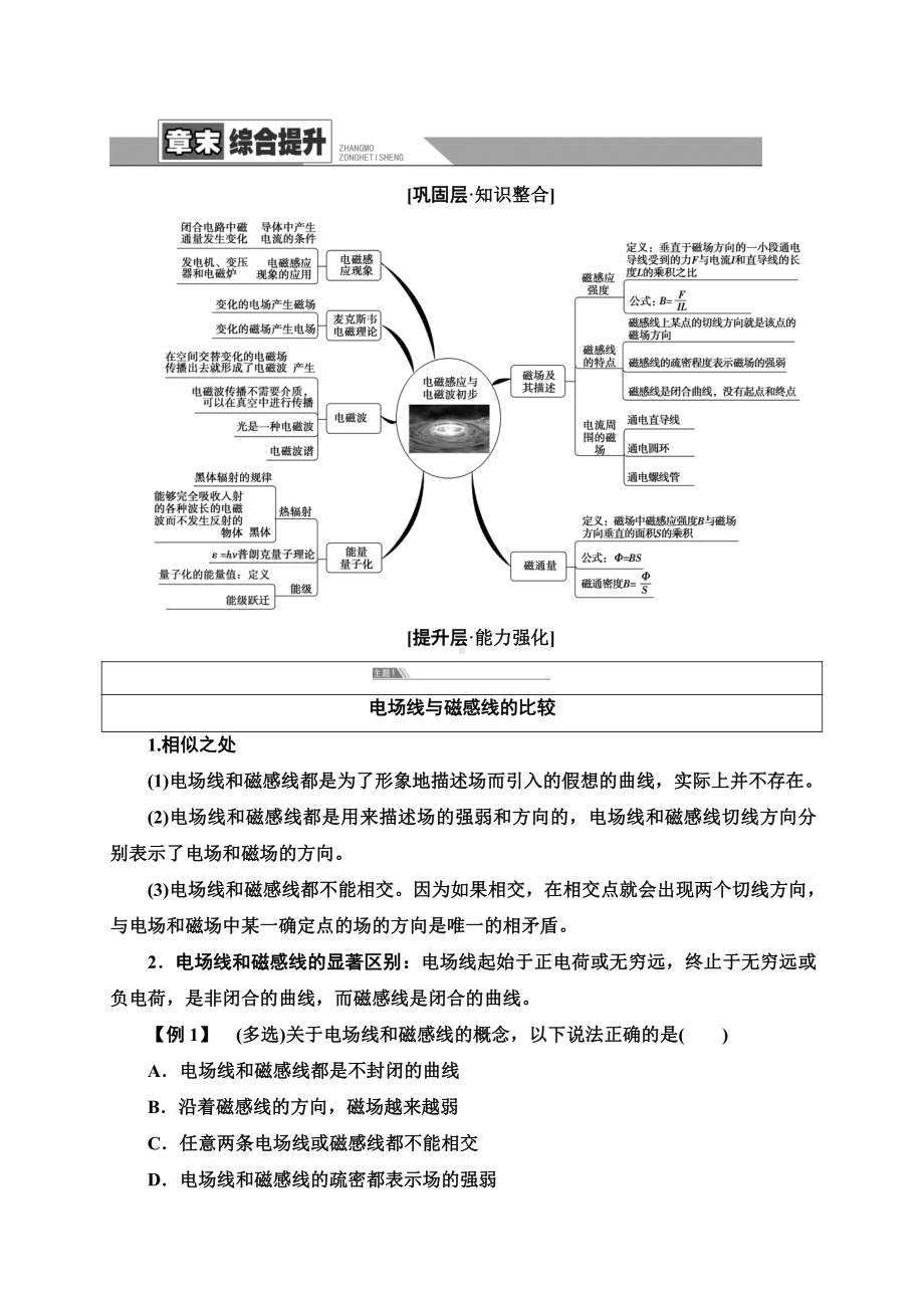 （2021新人教版）高中物理必修第三册第13章 章末综合提升复习讲义.doc_第1页