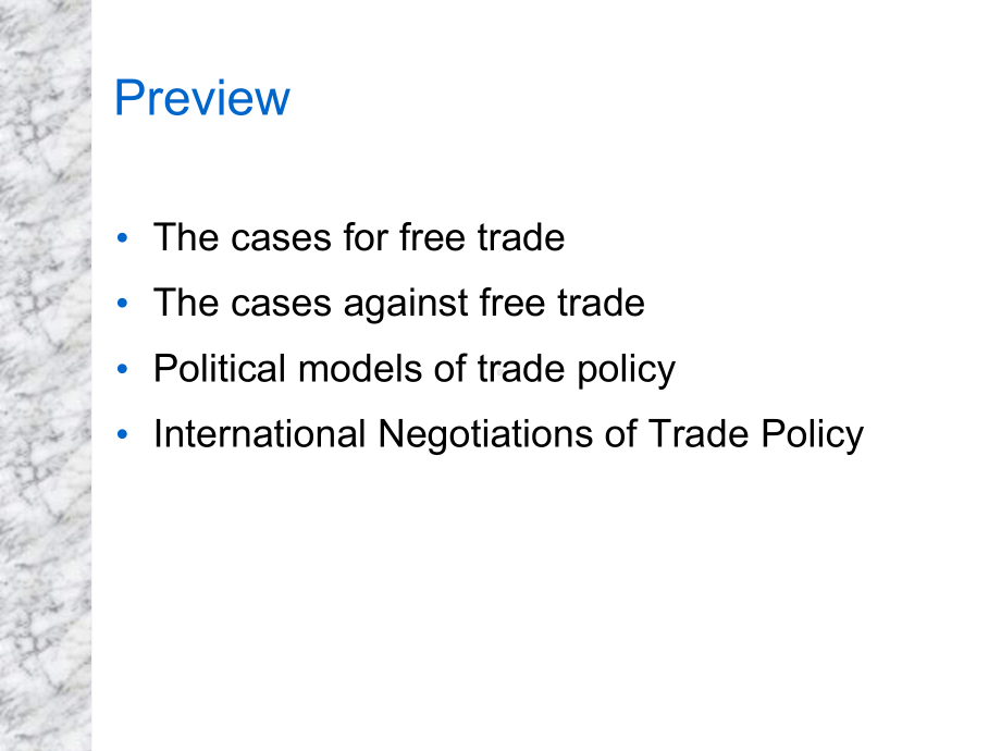 国际贸易：Chapter10 The Political Economy of Trade Policy.ppt_第2页