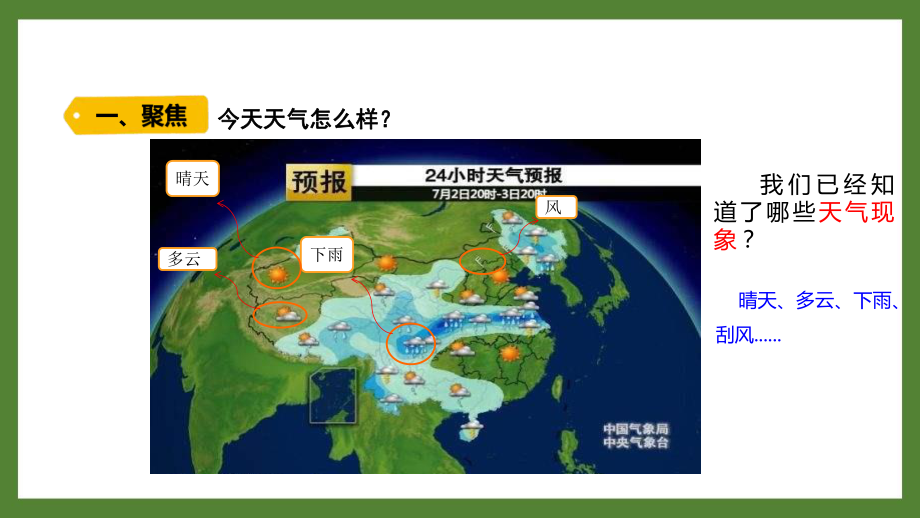 新教科版2021-2022三年级科学上册第三单元《天气》全部课件(共8课时).pptx_第2页