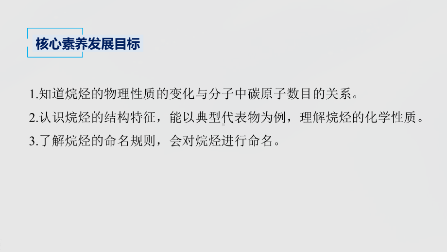 2022届高中化学新教材同步选择性必修第三册 第2章 第一节 烷　烃.pptx_第3页