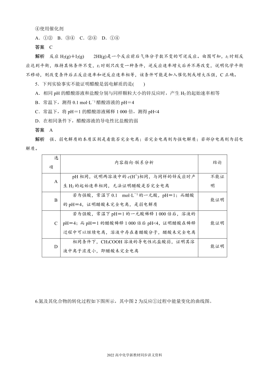 2022届高中化学新教材同步选择性必修第一册 模块综合试卷(一).docx_第2页