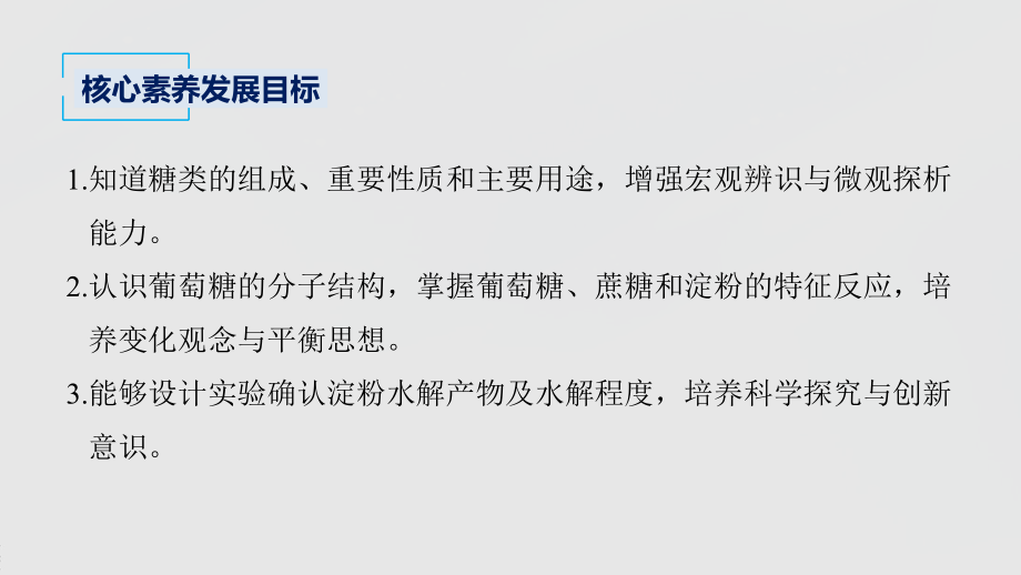 2022届高中化学新教材同步必修第二册 第七章 第四节 第1课时 糖类.pptx_第3页