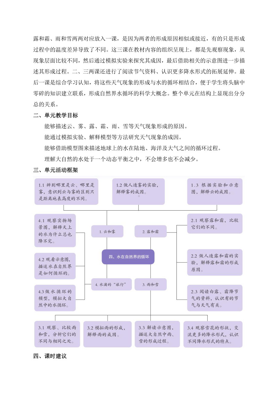 2021年新苏教版科学五年级上册第四单元教材分析.docx_第3页