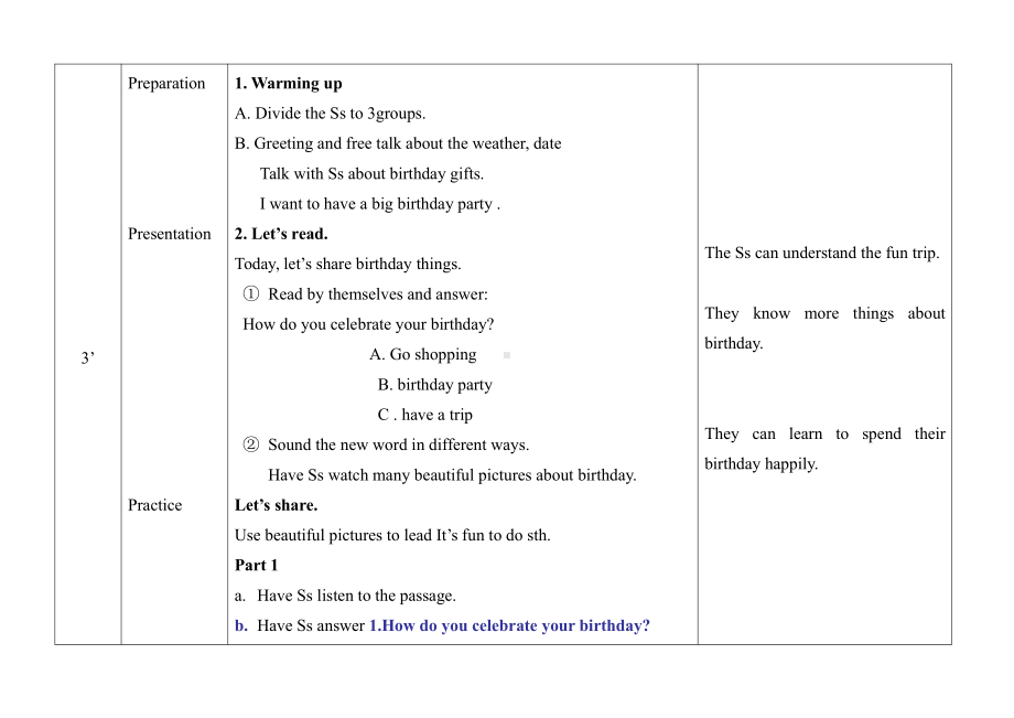 北师大版（三起）四上Unit 1 Signs-lesson 4 Have a Try-教案、教学设计--(配套课件编号：c003c).doc_第2页