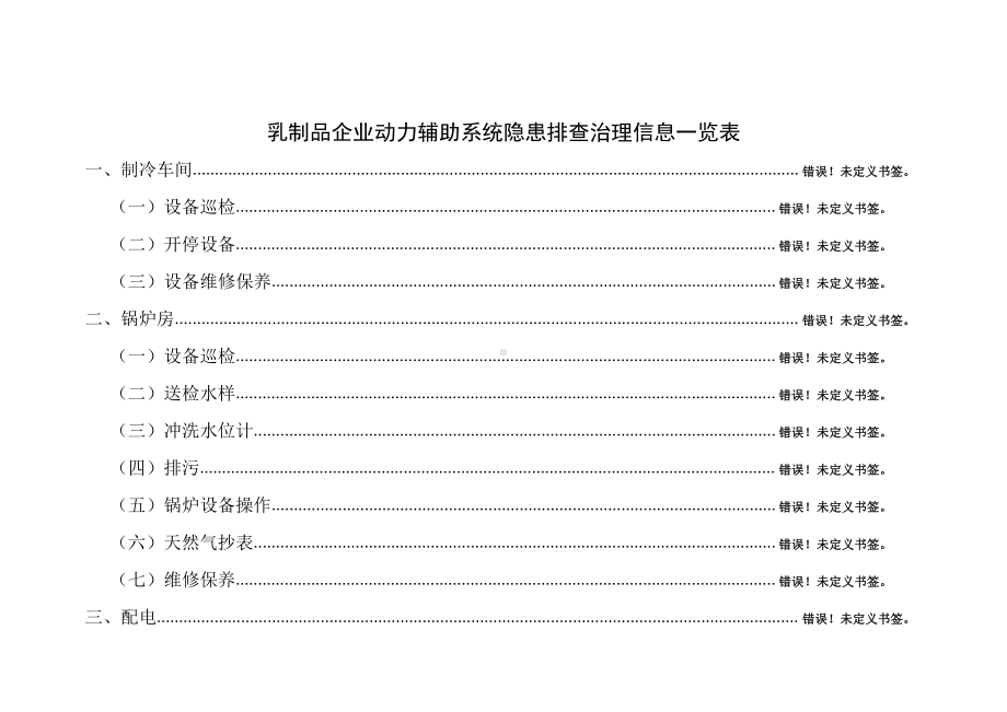 动力辅助场所隐患排查信息一览表.docx_第1页