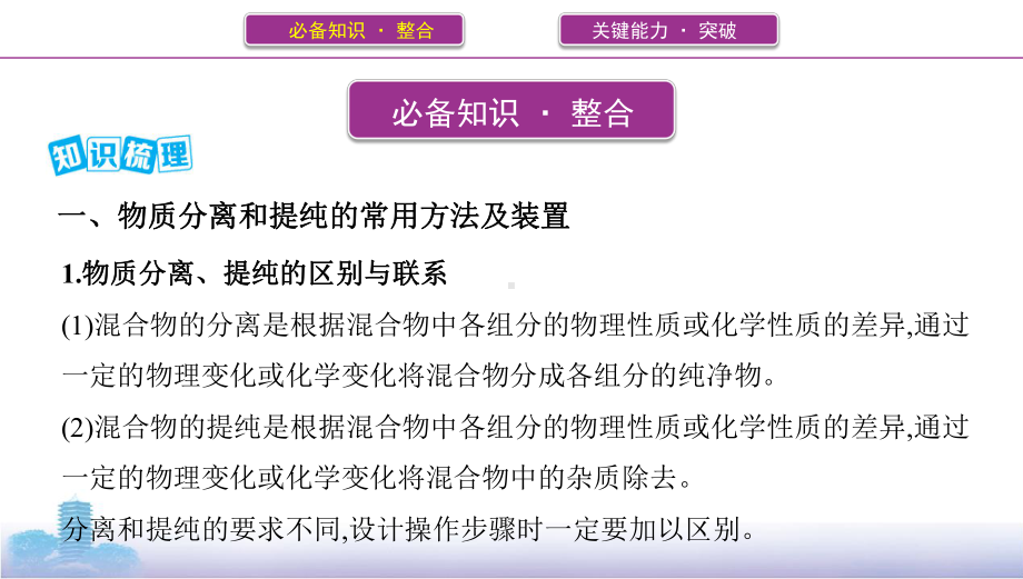 《3年高考2年模拟》2022课标版高中化学一轮复习 第2讲　物质的分离、提纯和检验(2).pptx_第2页