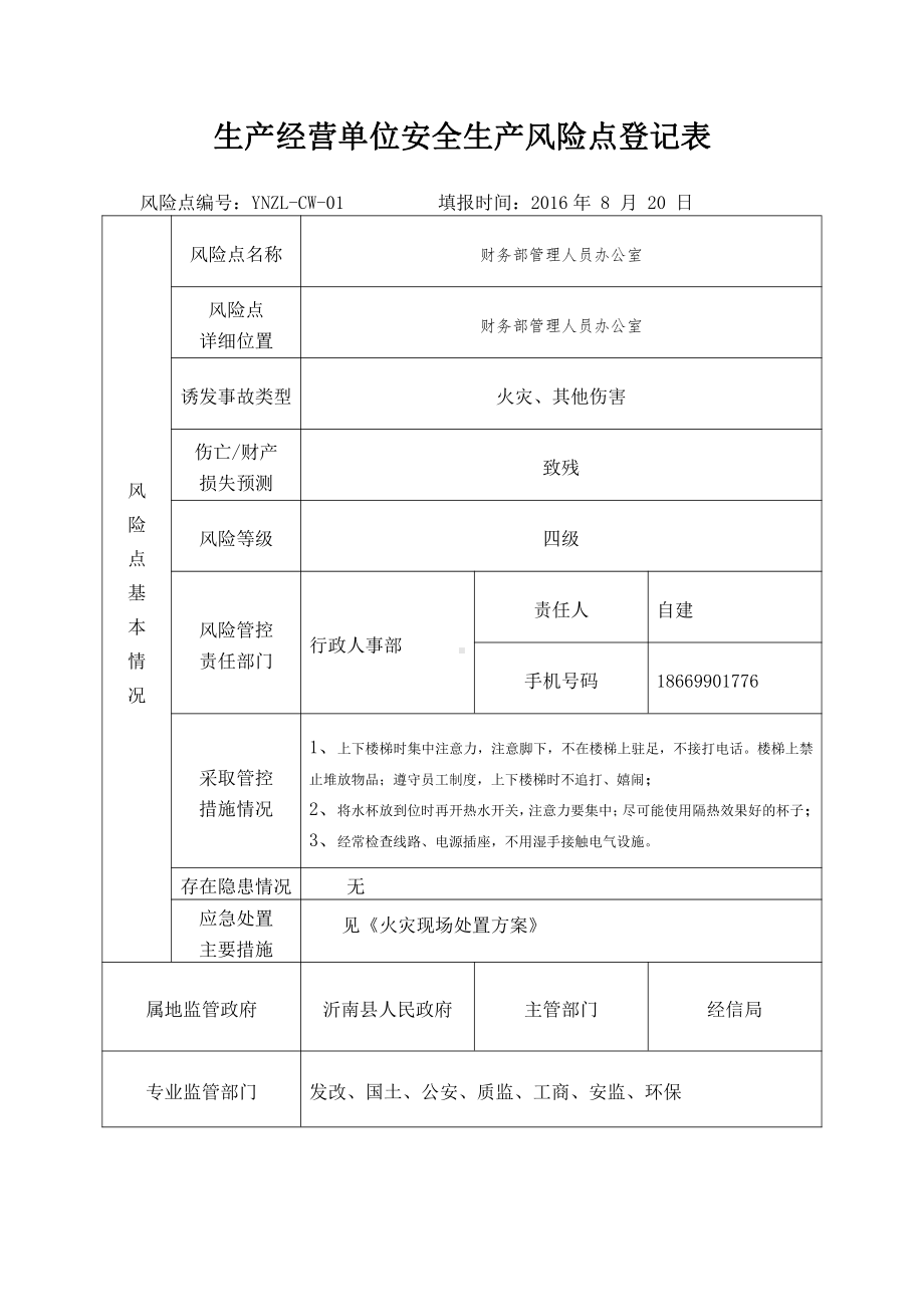 财务部管理人员办公室.docx_第1页