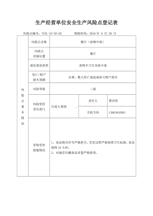 餐厅（食物中毒）.docx