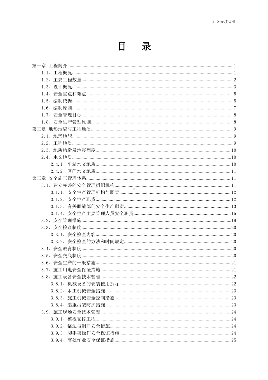 安全专项方案（长沙）.doc_第1页