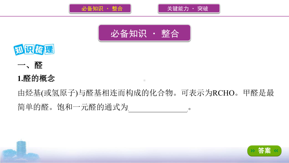 《3年高考2年模拟》2022课标版高中化学一轮复习 第2课时　醛、酸、酯的组成、结构与性质(2).pptx_第2页