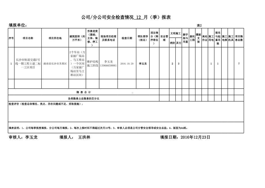 附件四：安全检查月(季)报表11月.xlsx_第2页