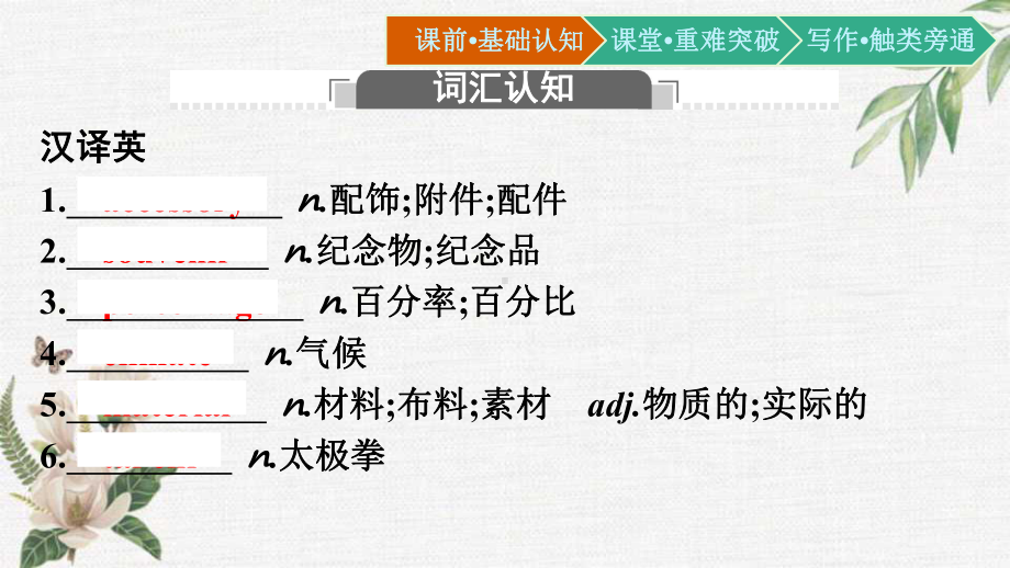 （2021新人教版）高中英语必修第三册UNIT 3　DIVERSE CULTURES Section Ⅳ　Listening and Talking & Reading for Writing ppt课件.pptx_第2页