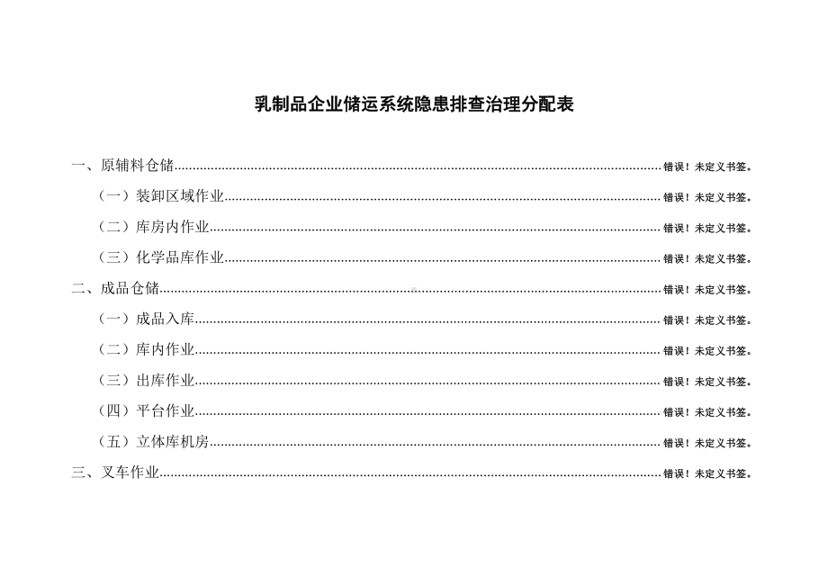 储运场所隐患排查分配表.docx_第1页