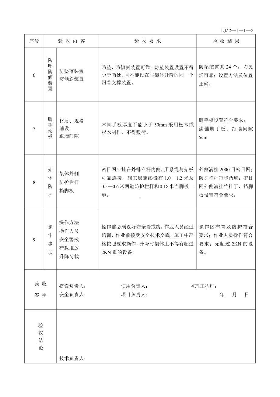 附着式升降脚手架验收表.DOC_第3页