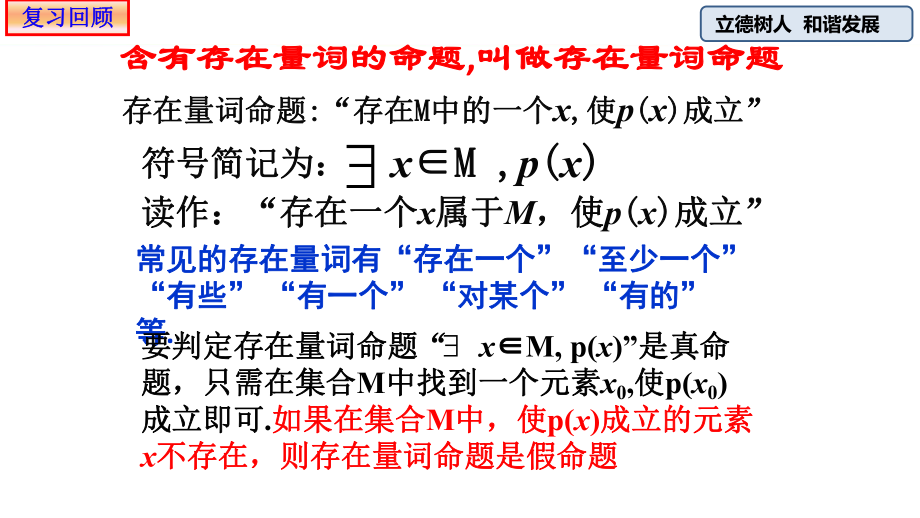 （2021新教材）人教A版《高中数学》必修第一册1.5.2全称量词与存在量词ppt课件.pptx_第3页