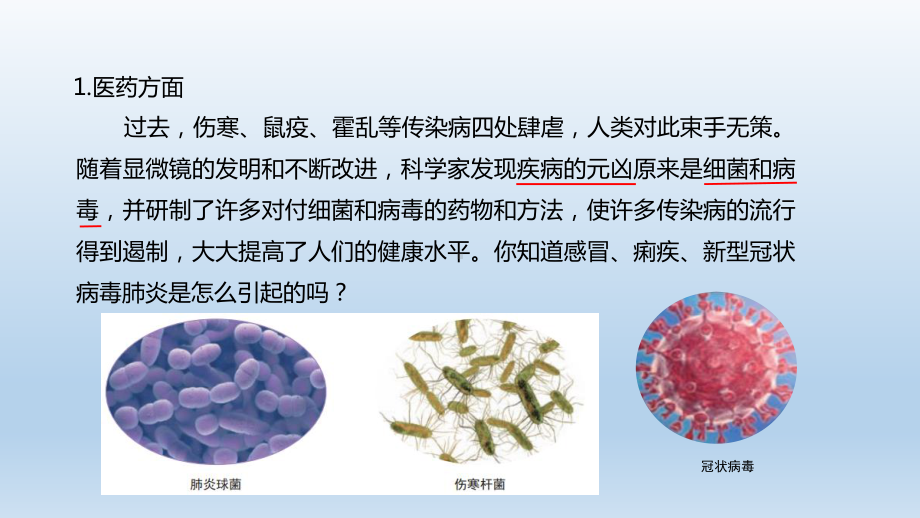 小学科学教科版六年级上册第一单元第7课《微生物与健康》课件（2021版）.pptx_第3页