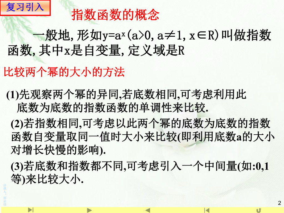 4.2.2指数函数的图象和性质2ppt课件（2021新教材）人教A版《高中数学》必修第一册.ppt_第2页