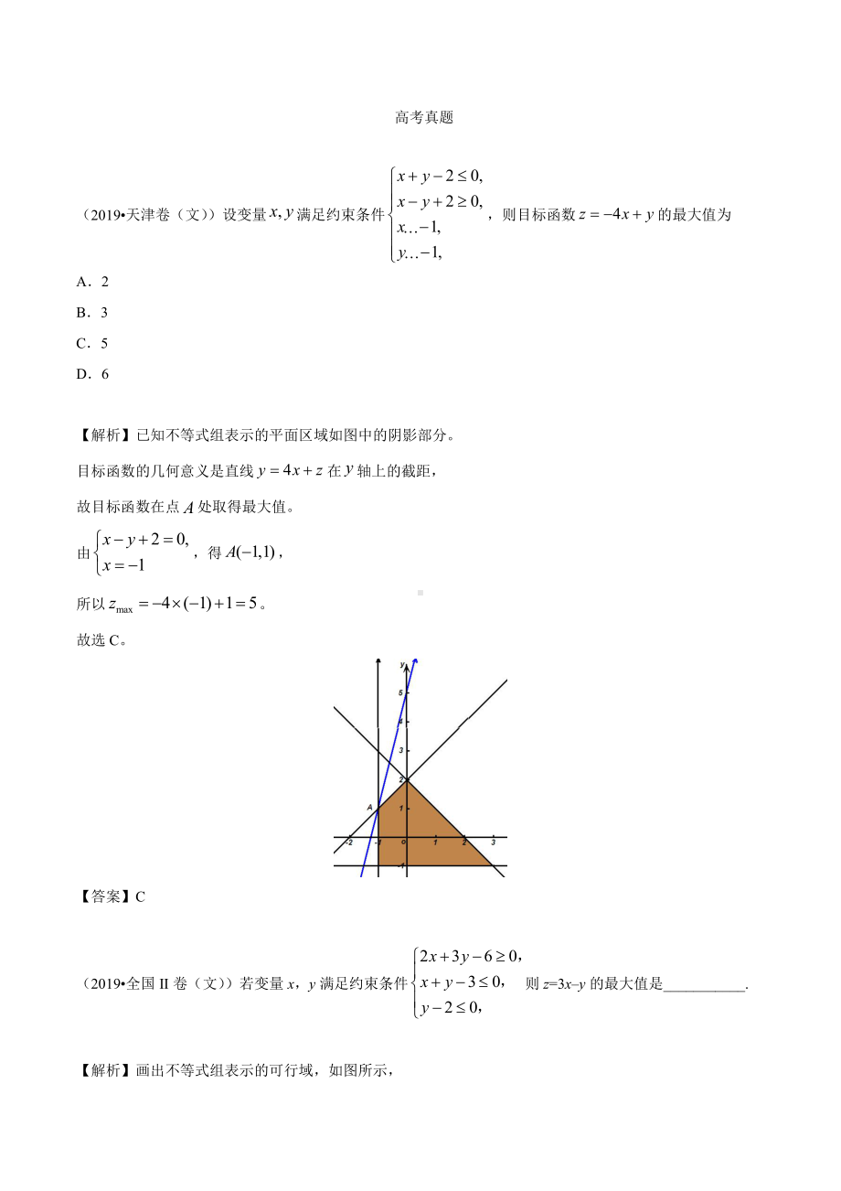 7.2考点2 线性规划中的最值问题.docx_第1页