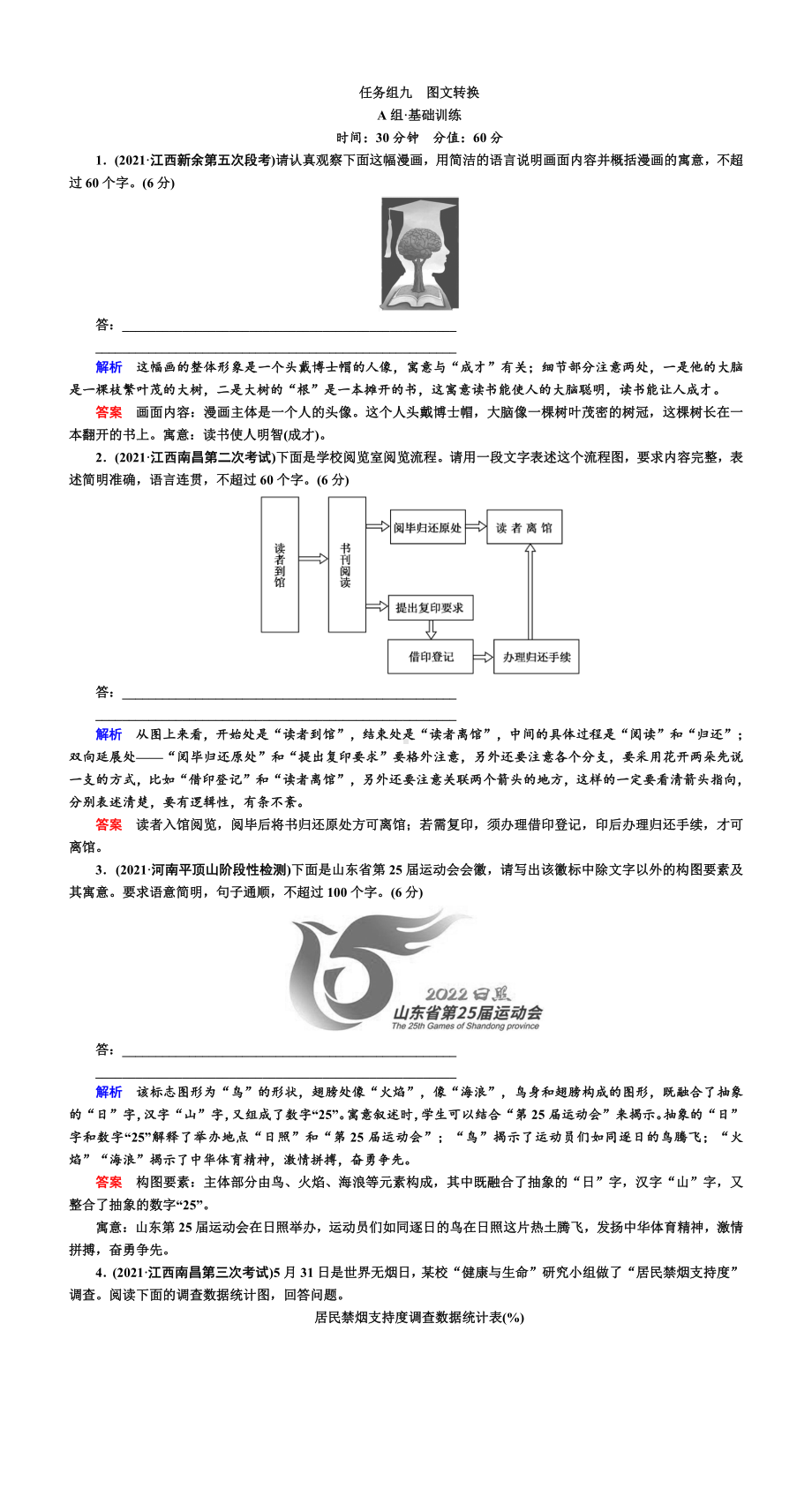 2021赢在微点高考语文 任务组九.DOC_第1页