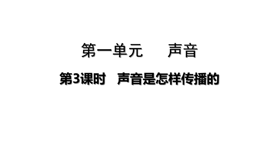 2021新教科版四年级上册科学1.3 声音是怎样传播的 ppt课件（含视频）.zip