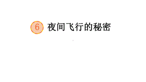 人教统编版四年级上册语文6 夜间飞行的秘密ppt课件.pptx